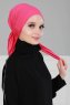 Felicia - Turbante Di Cotone Fucsia