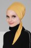 Felicia - Turbante Di Cotone Mostarda