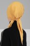 Felicia - Turbante Di Cotone Mostarda