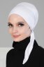 Felicia - Turbante Di Cotone Bianca