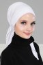 Felicia - Turbante Di Cotone Bianca