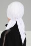 Felicia - Turbante Di Cotone Bianca