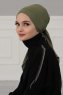 Felicia - Turbante Di Cotone Cachi
