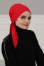 Felicia - Turbante Di Cotone Rosso