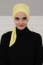 Felicia - Turbante Di Cotone Giallo