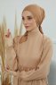 Felicia - Turbante Di Cotone Marrone Chiaro
