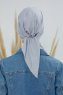 Felicia - Turbante Di Cotone Grigio Chiaro