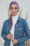 Felicia - Turbante Di Cotone Violet