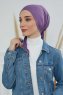 Felicia - Turbante Di Cotone Violet