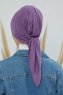 Felicia - Turbante Di Cotone Violet