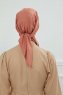 Felicia - Turbante Di Cotone Salmone