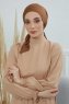 Felicia - Turbante Di Cotone Caramel