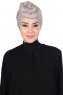 Sigrid - Hijab Cotone Taupe - Ayse Turban