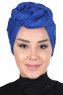 Sigrid - Hijab Cotone Blu - Ayse Turban