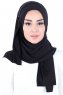 Sigrid - Hijab Cotone Nero - Ayse Turban