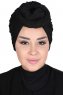 Sigrid - Hijab Cotone Nero - Ayse Turban