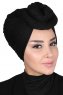 Sigrid - Hijab Cotone Nero - Ayse Turban