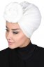 Sigrid - Hijab Cotone Creme - Ayse Turban
