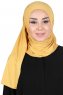 Sigrid - Hijab Cotone Mostarda - Ayse Turban
