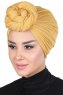 Sigrid - Hijab Cotone Mostarda - Ayse Turban