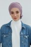 Monica - Turbante Di Cotone Lilac