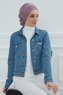 Monica - Turbante Di Cotone Lilac