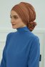 Monica - Turbante Di Cotone Caramel