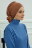 Monica - Turbante Di Cotone Caramel