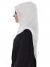 Evelina - Hijab Pratico Bianco Sporco - Ayse Turban