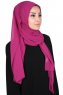 Joline - Hijab Chiffon Premium Fucsia