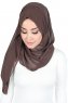 Joline - Hijab Chiffon Premium Marrone