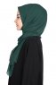 Joline - Hijab Chiffon Premium Verde Scuro