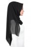 Joline - Hijab Chiffon Premium Nero