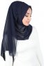 Joline - Hijab Chiffon Premium Blu Navy