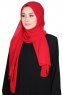 Joline - Hijab Chiffon Premium Rosso