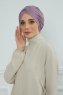 Fiona - Turbante Di Cotone Lilac