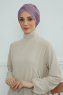 Fiona - Turbante Di Cotone Lilac