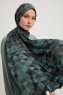 Banou - Hijab Fantasia Blu Petrolio