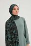 Banou - Hijab Fantasia Blu Petrolio