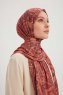 Gulya - Hijab Fantasia Rosso Mattone