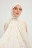 Fadime - Hijab Fantasia Pearl White