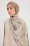 Fadime - Hijab Fantasia Marrone Chiaro