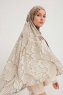 Fadime - Hijab Fantasia Marrone Chiaro