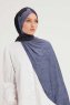 Fadime - Hijab Fantasia Blu Navy