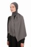 Farah - Hijab Jersey Grigio Scuro