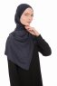Farah - Hijab Jersey Blu Navy