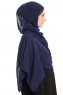 Hijab Chiffon - Blu Navy