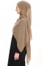 Hijab Chiffon - Taupe Scuro