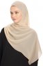 Hijab Chiffon - Taupe Chiaro