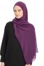 Hijab Chiffon - Viola Scuro